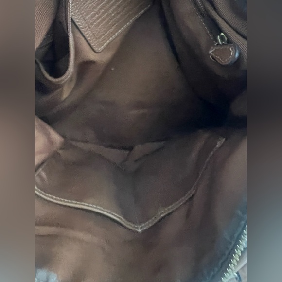 79 coach purse bag brown very small flaws on corner and bottom - Picture 4 of 8